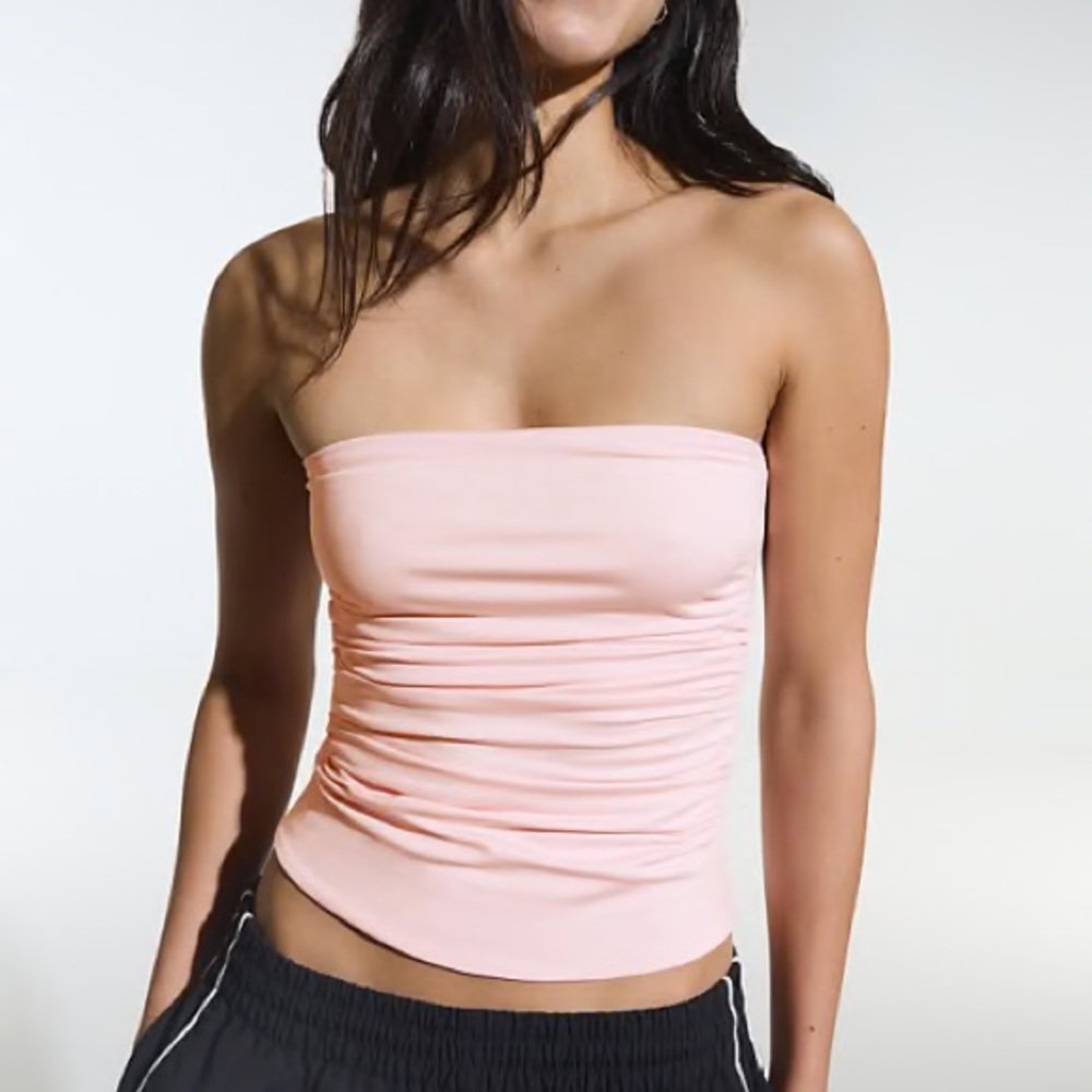 Bershka pink tube top Size XS